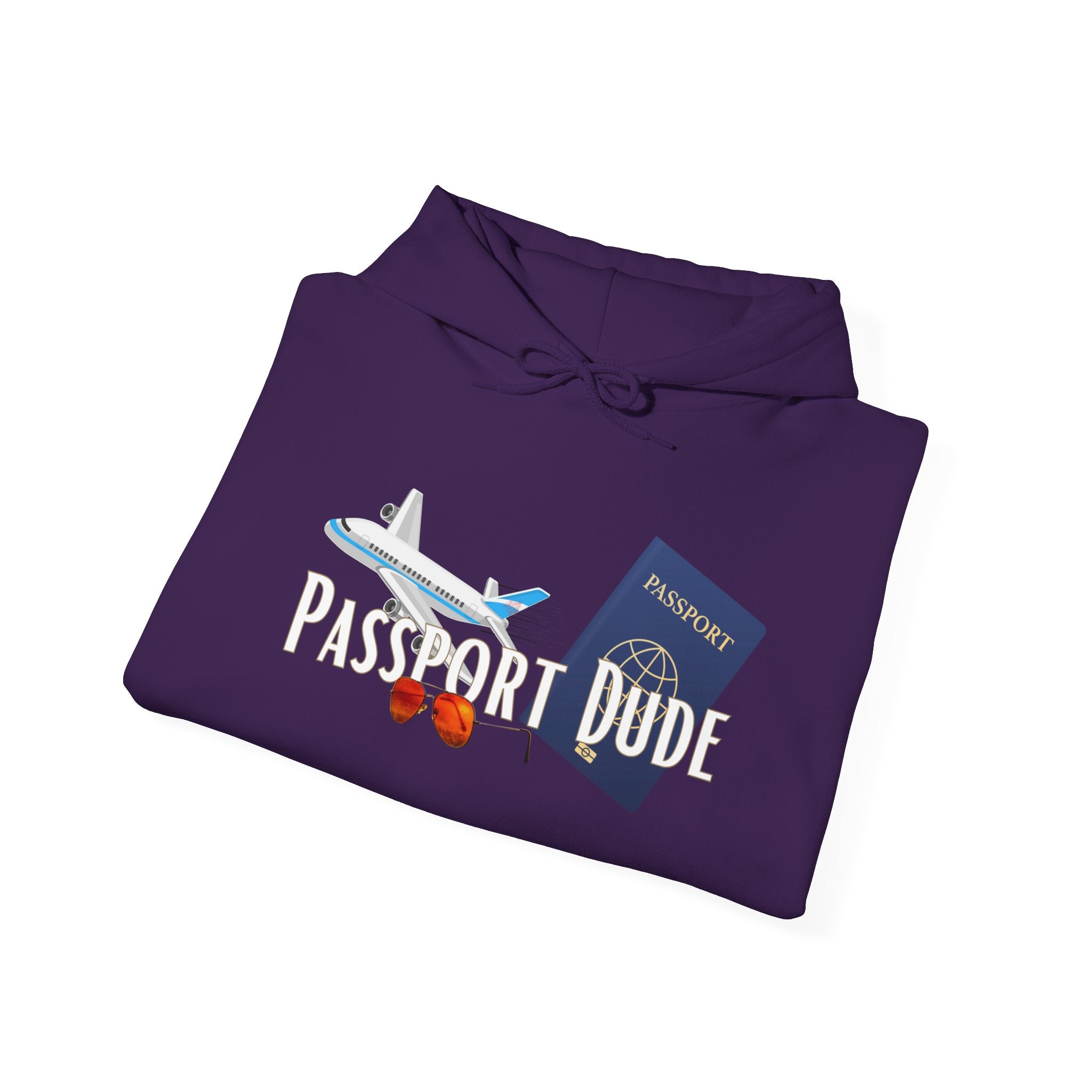 Passport Dude Unisex Heavy Blend™ Hooded Sweatshirt